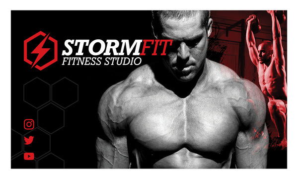 Storm Fitness Business Card - FT - HDS-63