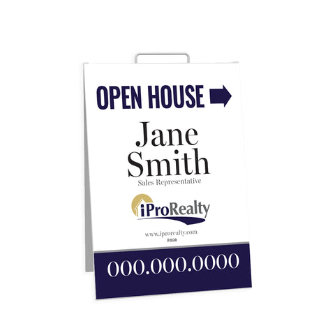 iPro Open House Signs - Sandwich Board - 001