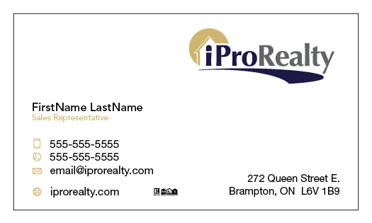 iPro Realty Business Cards - 010
