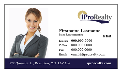 iPro Realty Business Cards - 001