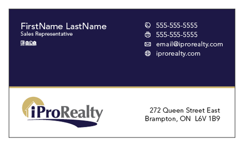 iPro Realty Business Cards - 006