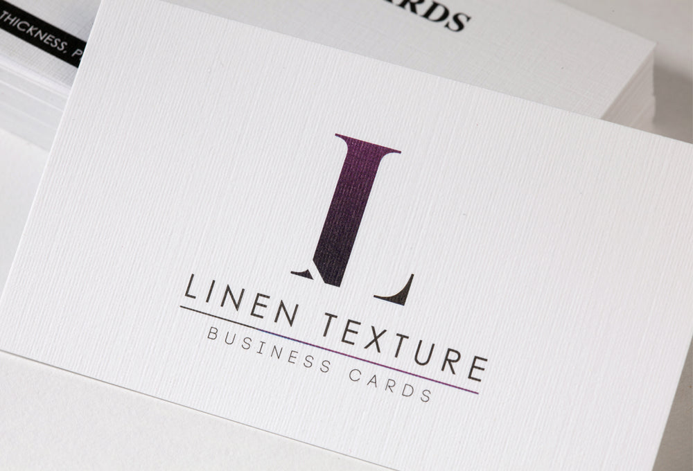 Linen Business Cards