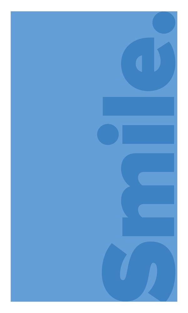 Blue Smile Business Card - FT - HDS-89