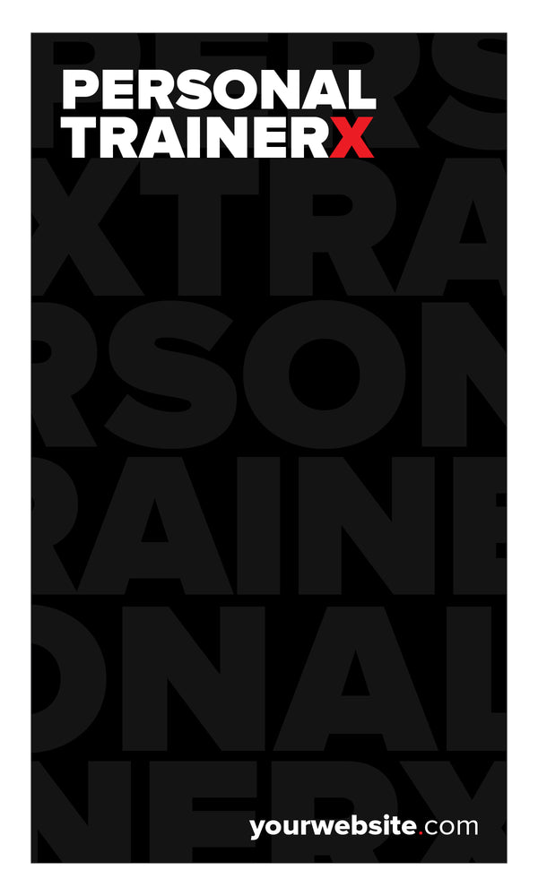 Bold Trainer Business Card - FT - HDS-94