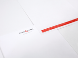 Custom printed letterhead with logo and business details — 1