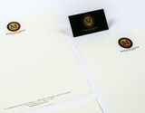 Custom printed letterhead with logo and business details, sample view 4 — 4