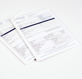 8.5 × 11 inch full page custom printed notepad — 1